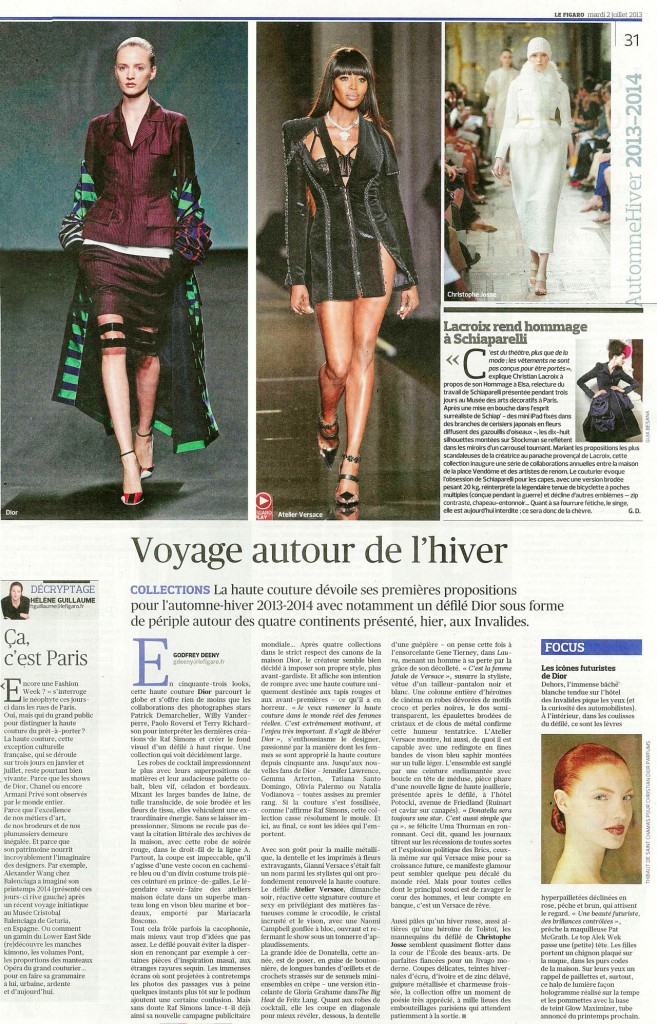 Article du Figaro