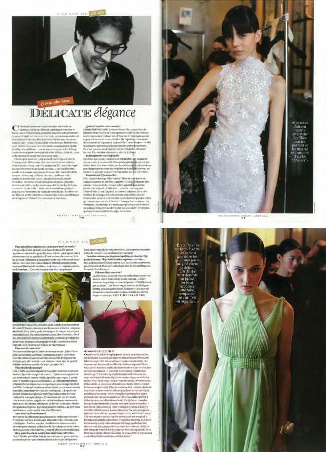 interieur Palace Costes